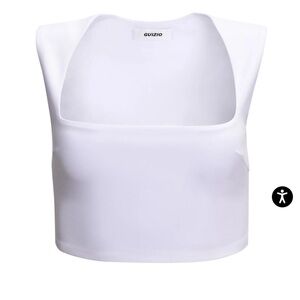 Danielle Guizio Celestial Crop top in White Size XS ✨NWT